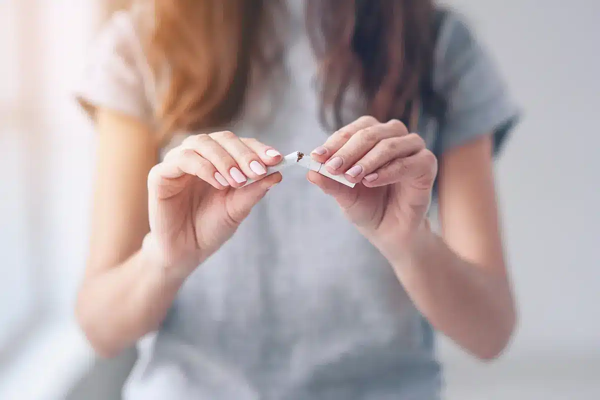 maintain and extend facelift results - avoid smoking